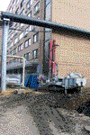 11.09.2006 г. Усиление фундаментов здания НИИАС грунтоцементными сваями по технологии "MiniJet".