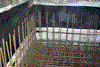 09.11.2007 г. Гидроизоляция опорной штрабы узла опирания перекрытия над -2 этажом на траншейные стены.