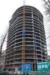 25.03.2008 г. Начало возведение конструкций +20 этажа.